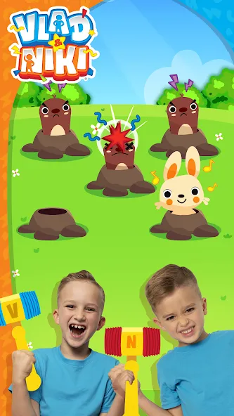 Скачать взломанную Vlad and Niki — Smart Games  [МОД Menu] — полная версия apk на Андроид screen 2