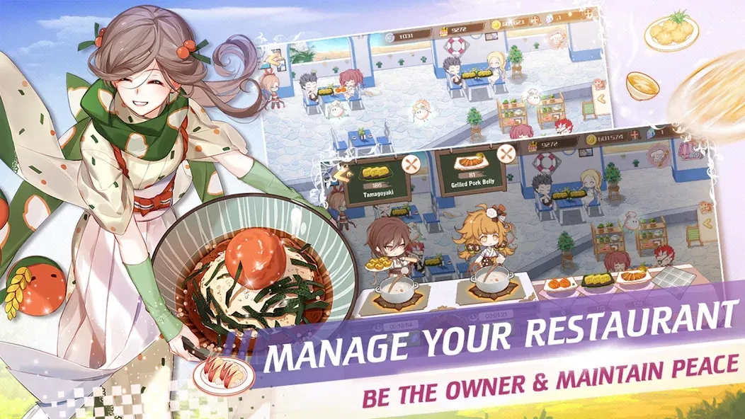 Взломанная Food Fantasy (Фуд Фэнтези)  [МОД Menu] — последняя версия apk на Андроид screen 3