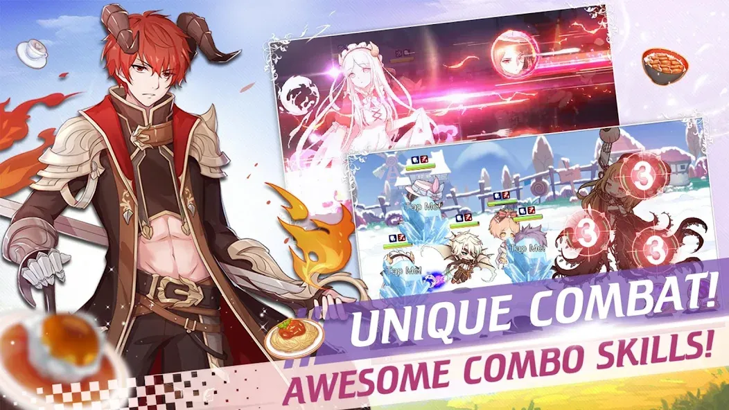 Взломанная Food Fantasy (Фуд Фэнтези)  [МОД Menu] — последняя версия apk на Андроид screen 4