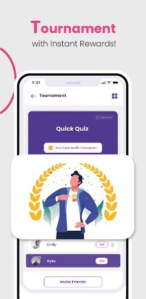 Скачать взломанную QuizGiri- Live Quiz & Trivia (КвизГири)  [МОД Menu] — полная версия apk на Андроид screen 1