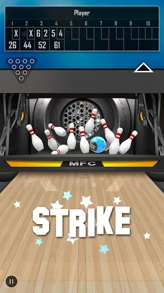 Взломанная Bowling 3D Pro (Боулинг 3D Про)  [МОД Бесконечные монеты] — полная версия apk на Андроид screen 2