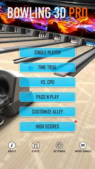 Взломанная Bowling 3D Pro (Боулинг 3D Про)  [МОД Бесконечные монеты] — полная версия apk на Андроид screen 4