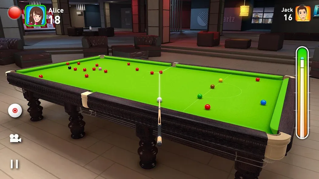 Скачать взломанную Real Snooker 3D (Реал Снукер 3D)  [МОД Mega Pack] — полная версия apk на Андроид screen 1