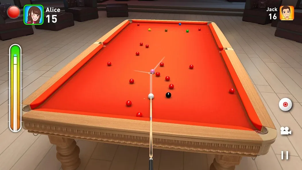 Скачать взломанную Real Snooker 3D (Реал Снукер 3D)  [МОД Mega Pack] — полная версия apk на Андроид screen 4