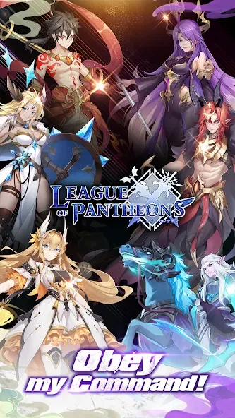 Взлом League of Pantheons (Лига Пантеонов)  [МОД Mega Pack] — полная версия apk на Андроид screen 1