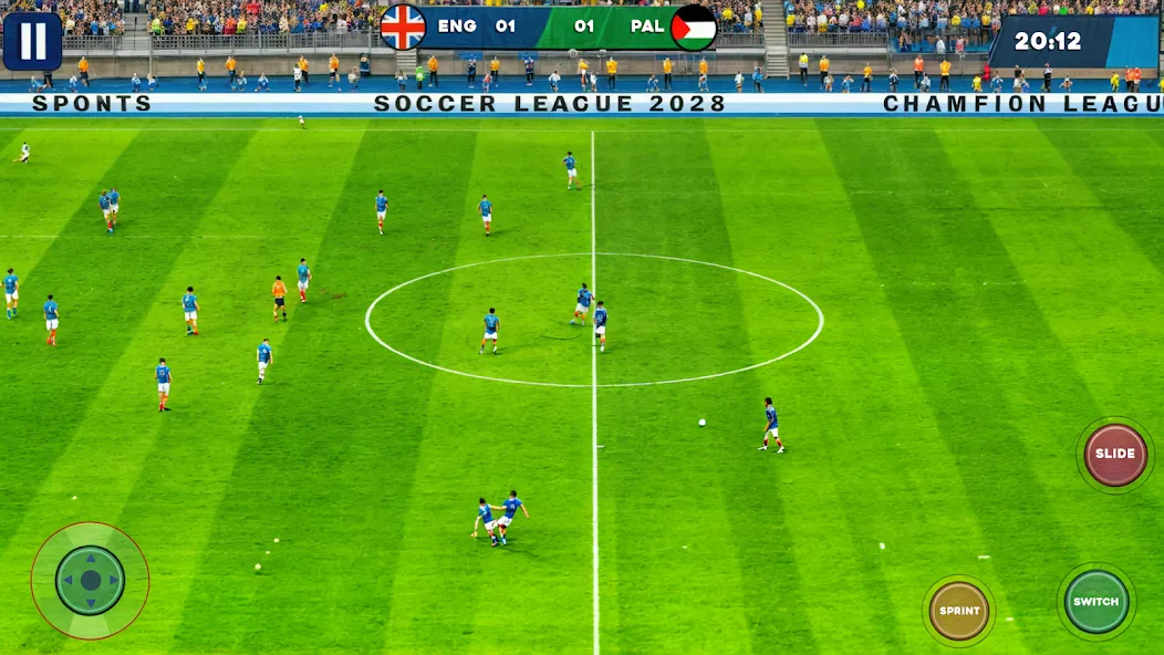 Взлом Soccer Games Football League (Соккер Геймс Футбол 2023)  [МОД Много монет] — стабильная версия apk на Андроид screen 1