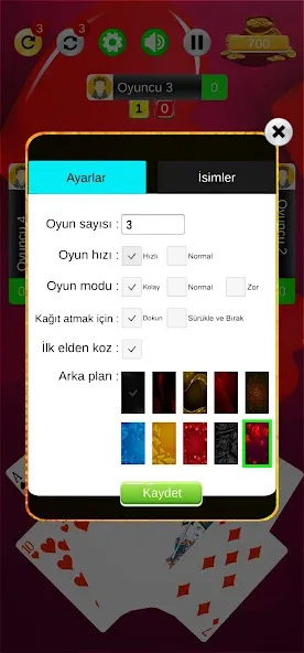 Взлом Batak — Koz Maça (Батак)  [МОД Бесконечные монеты] — последняя версия apk на Андроид screen 5