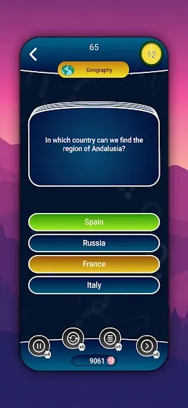 Скачать взломанную Millionaire Trivia Quiz  [МОД Меню] — полная версия apk на Андроид screen 3