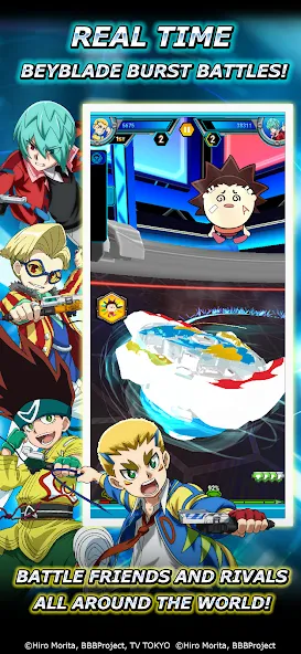 Взлом Beyblade Burst Rivals (Бейблэйд Берст Ривалс)  [МОД Много денег] — полная версия apk на Андроид screen 2