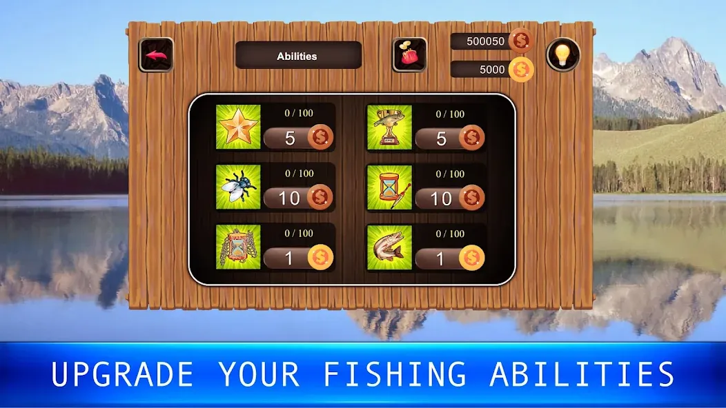 Взломанная Fish rain: sport fishing  [МОД Меню] — последняя версия apk на Андроид screen 4