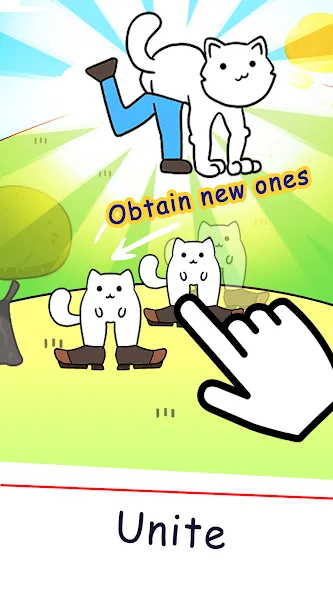 Скачать взломанную Cat Game Purland offline games (Пурр)  [МОД Меню] — последняя версия apk на Андроид screen 1