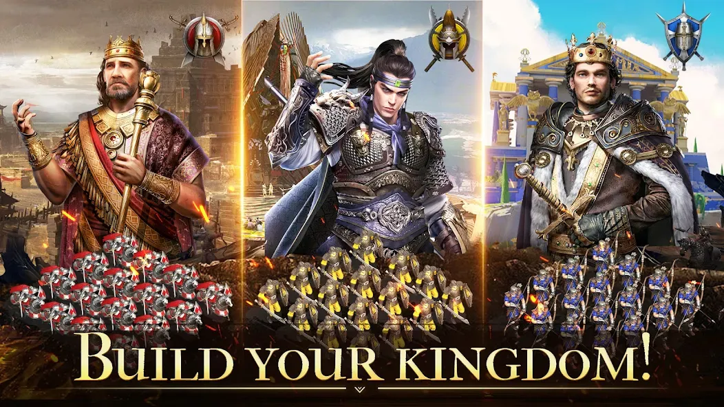 Скачать взлом Rising: War for Dominion  [МОД Меню] — полная версия apk на Андроид screen 1