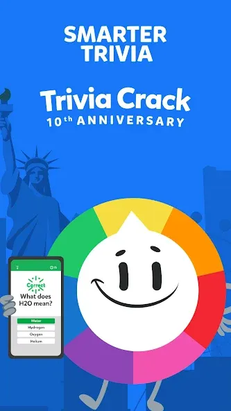 Скачать взломанную Trivia Crack (Тривия Крак)  [МОД Много денег] — стабильная версия apk на Андроид screen 1