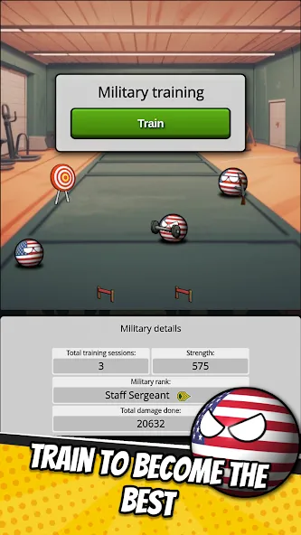 Взломанная e-Sim Countryball Be President  [МОД Все открыто] — стабильная версия apk на Андроид screen 5