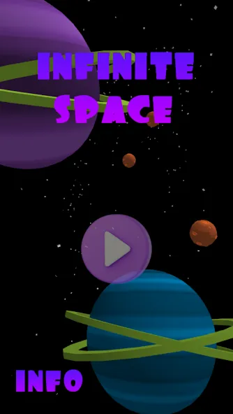 Скачать взломанную Infinite Space 3D (Инфинити Спейс 3Д)  [МОД Menu] — стабильная версия apk на Андроид screen 1