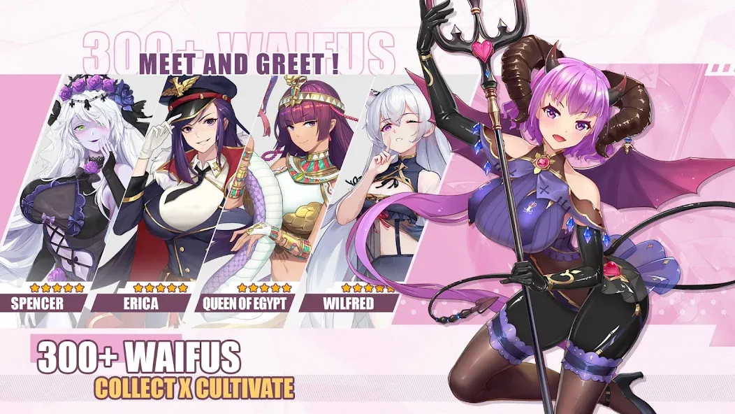 Взлом Lost in Paradise:Waifu Connect (Лост ин Парадайз)  [МОД Menu] — последняя версия apk на Андроид screen 2