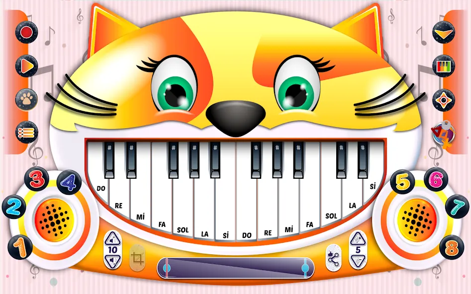 Взлом Meow Music — Sound Cat Piano (Мяу Музыка)  [МОД Бесконечные монеты] — полная версия apk на Андроид screen 1