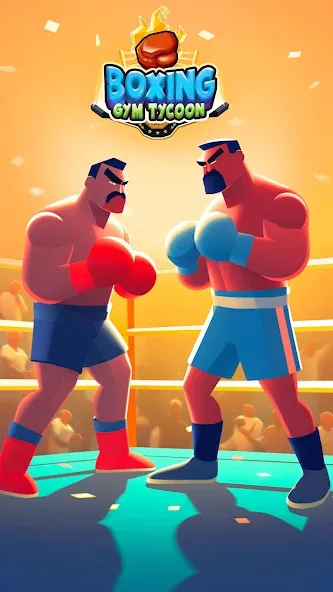 Взломанная Boxing Gym Tycoon 3D: MMA Club (Боксерская Гимназия Тайкун 3D)  [МОД Menu] — полная версия apk на Андроид screen 1