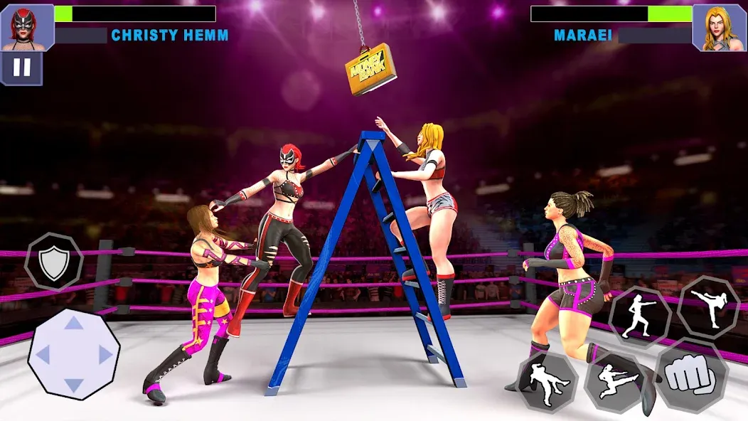 Взлом Bad Girls Wrestling Game  [МОД Много монет] — стабильная версия apk на Андроид screen 3