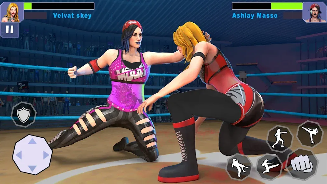 Взлом Bad Girls Wrestling Game  [МОД Много монет] — стабильная версия apk на Андроид screen 4