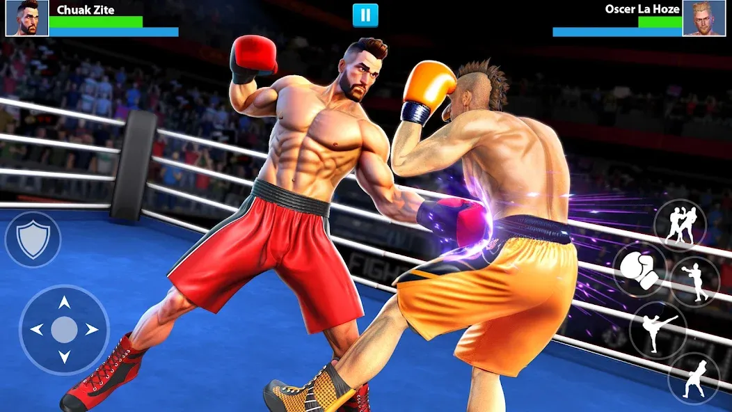 Скачать взлом Punch Boxing Game: Ninja Fight  [МОД Бесконечные монеты] — полная версия apk на Андроид screen 1