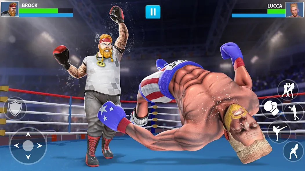 Скачать взлом Punch Boxing Game: Ninja Fight  [МОД Бесконечные монеты] — полная версия apk на Андроид screen 3