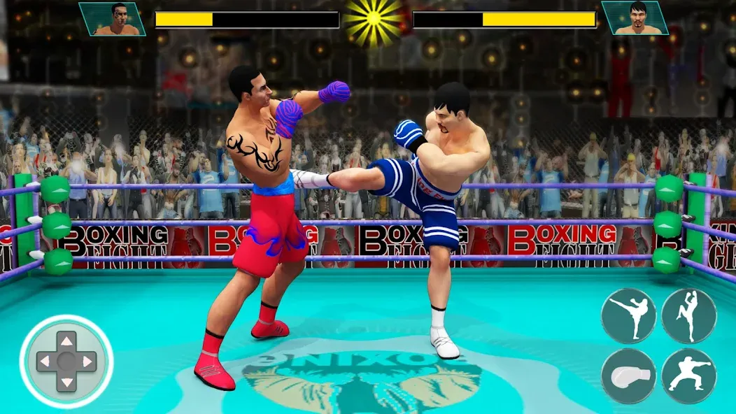 Скачать взлом Punch Boxing Game: Ninja Fight  [МОД Бесконечные монеты] — полная версия apk на Андроид screen 5