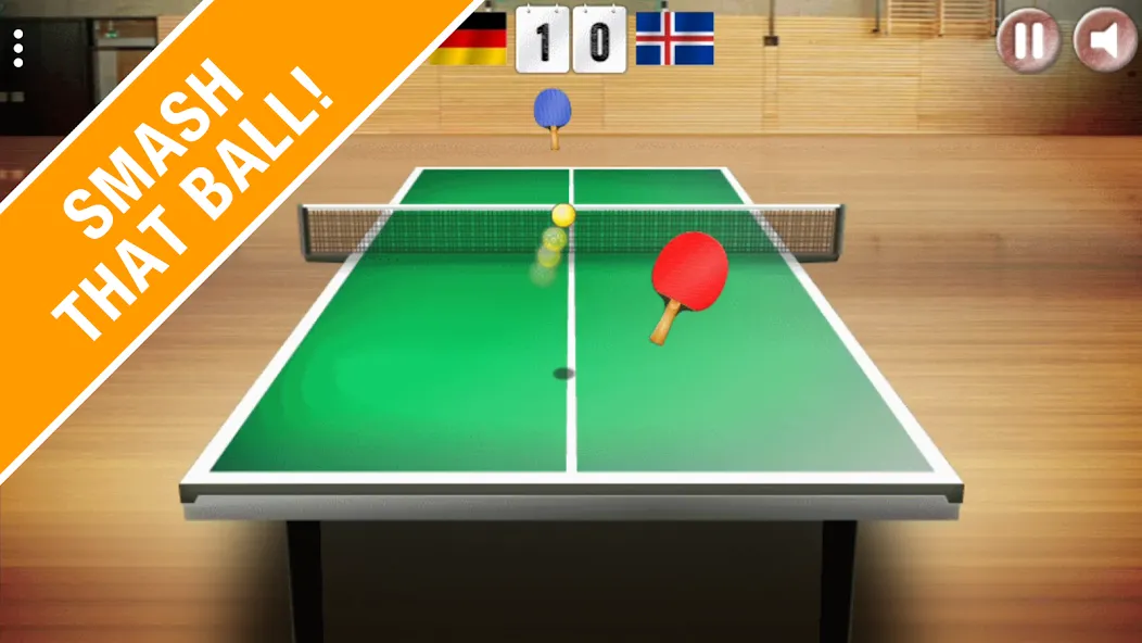 Взлом Table Tennis 3D Ping Pong Game  [МОД Бесконечные монеты] — полная версия apk на Андроид screen 1