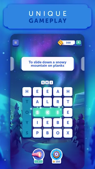 Скачать взломанную Word Lanes: Relaxing Puzzles (Ворд Лейнс)  [МОД Бесконечные деньги] — стабильная версия apk на Андроид screen 2