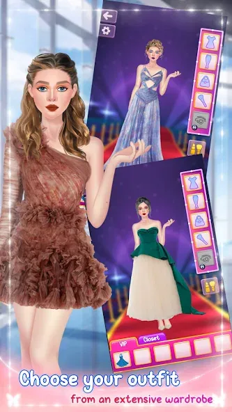 Взломанная Fashion Stylist: Dress Up Game (Фэшн стилист)  [МОД Бесконечные деньги] — последняя версия apk на Андроид screen 3