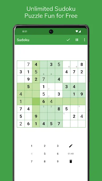 Взлом Sudoku  [МОД Бесконечные деньги] — стабильная версия apk на Андроид screen 1