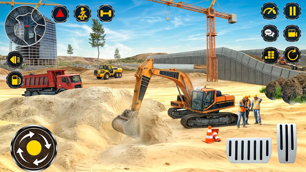 Скачать взломанную Heavy Excavator Simulator PRO (Хеви Экскавейтор Симулятор ПРО)  [МОД Меню] — полная версия apk на Андроид screen 2