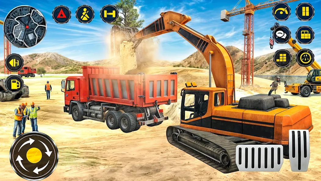 Скачать взломанную Heavy Excavator Simulator PRO (Хеви Экскавейтор Симулятор ПРО)  [МОД Меню] — полная версия apk на Андроид screen 3