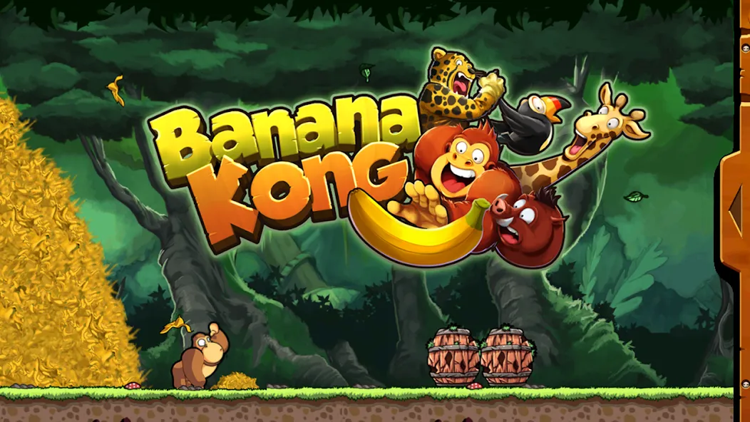 Скачать взлом Banana Kong (Банана Конг)  [МОД Много монет] — стабильная версия apk на Андроид screen 1