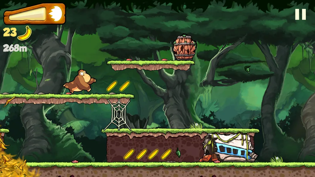 Скачать взлом Banana Kong (Банана Конг)  [МОД Много монет] — стабильная версия apk на Андроид screen 2