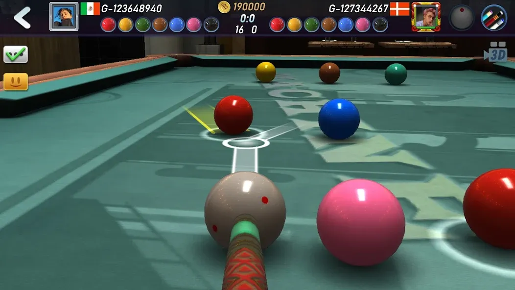 Скачать взлом Real Pool 3D 2 (Риал Пул 3Д 2)  [МОД Меню] — последняя версия apk на Андроид screen 2