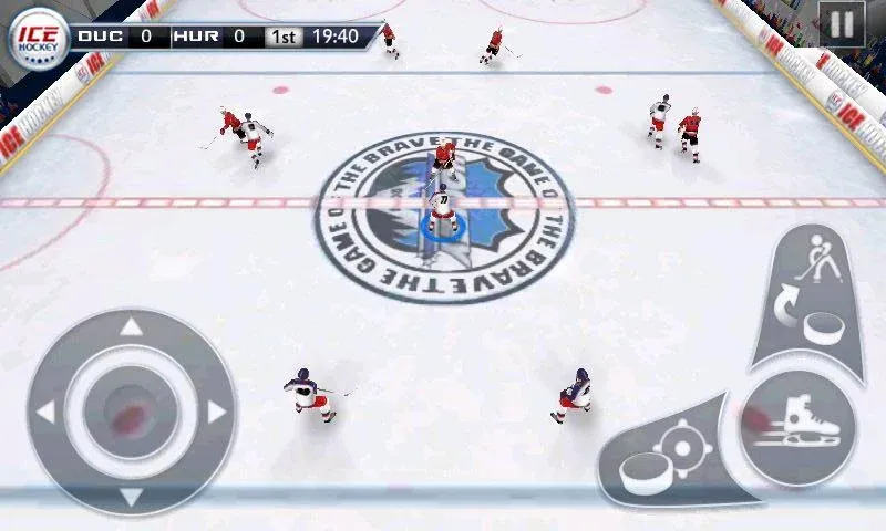 Взлом Ice Hockey 3D  [МОД Все открыто] — последняя версия apk на Андроид screen 1