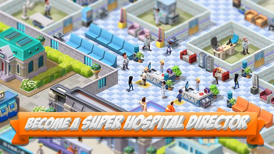 Взломанная Sim Hospital2-Simulation (Сим Хоспитал2)  [МОД Mega Pack] — стабильная версия apk на Андроид screen 3