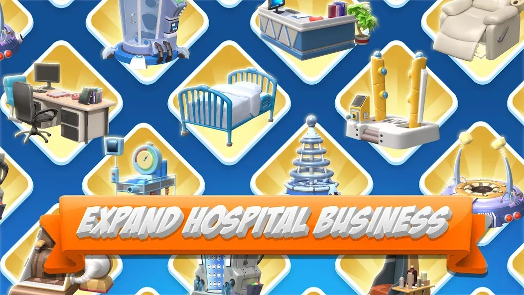 Взломанная Sim Hospital2-Simulation (Сим Хоспитал2)  [МОД Mega Pack] — стабильная версия apk на Андроид screen 4