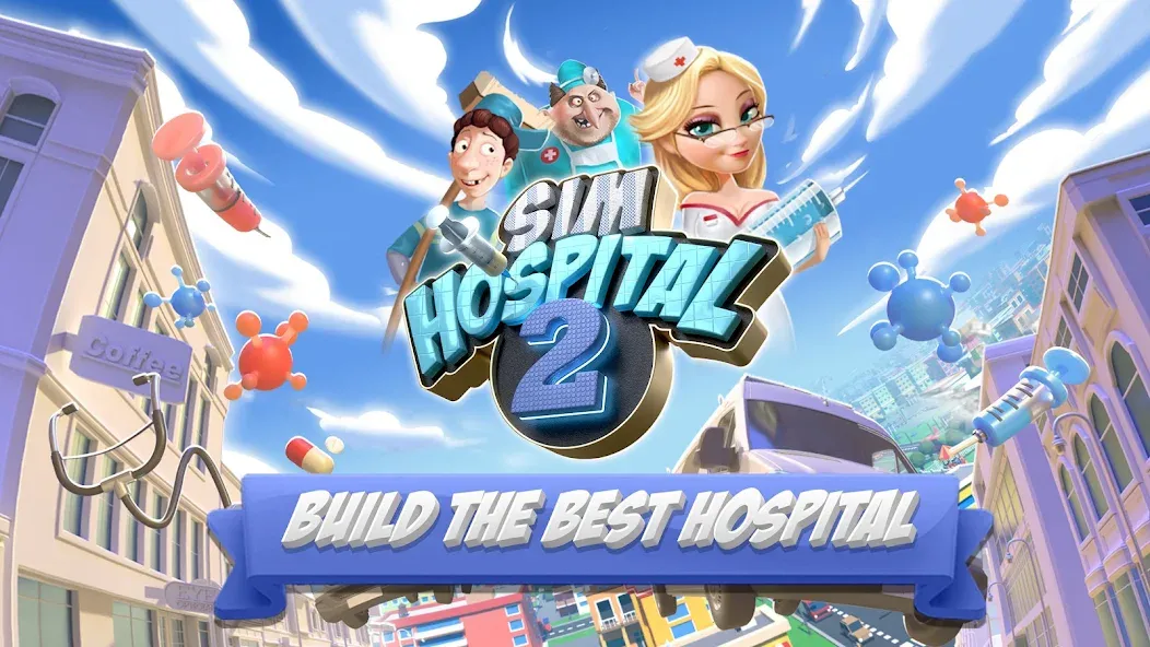 Взломанная Sim Hospital2-Simulation (Сим Хоспитал2)  [МОД Mega Pack] — стабильная версия apk на Андроид screen 5