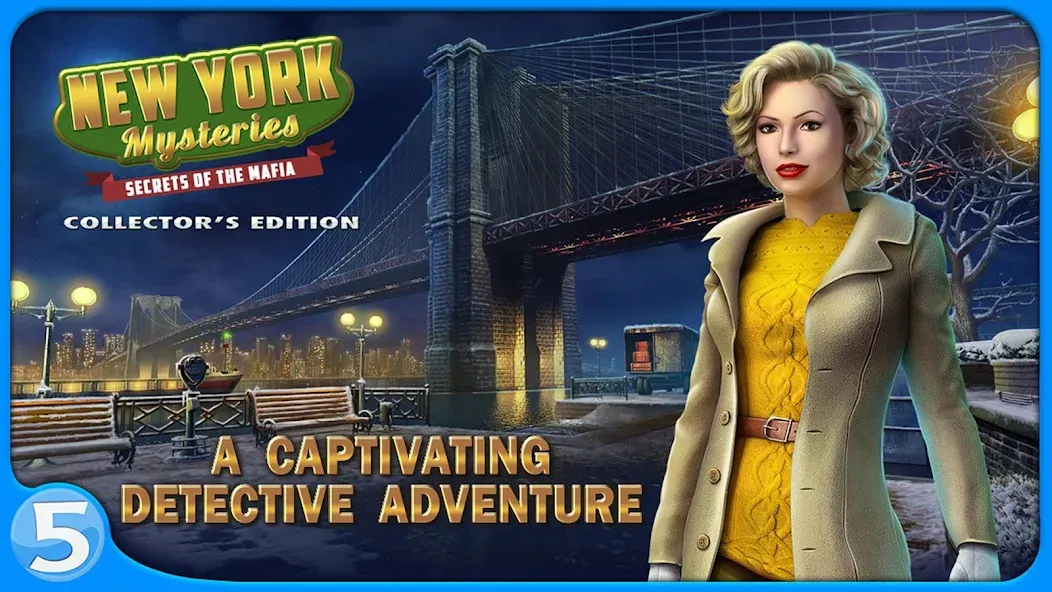 Скачать взлом New York Mysteries 1  [МОД Unlimited Money] — полная версия apk на Андроид screen 1