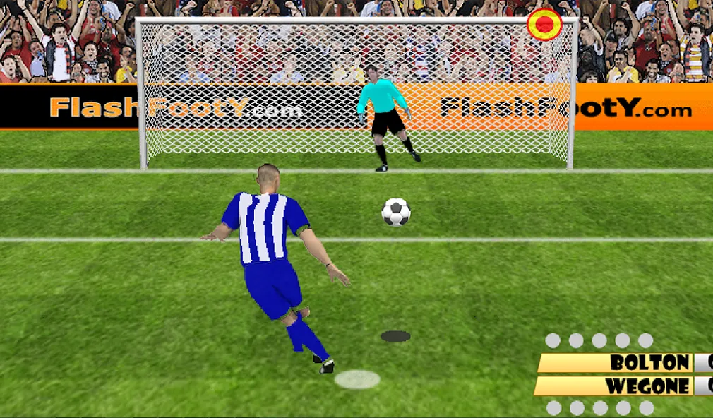 Взломанная Penalty Shooters Football Game  [МОД Много монет] — полная версия apk на Андроид screen 1