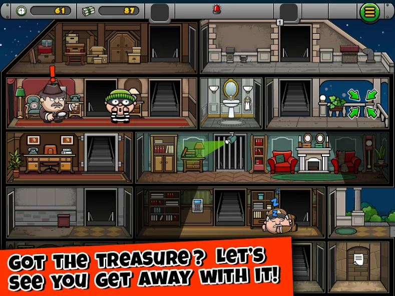 Взлом Bob The Robber 4 (Боб Грабитель 4)  [МОД Меню] — стабильная версия apk на Андроид screen 3