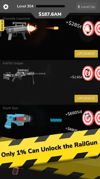 Взлом Gun Idle (Ган Айдл)  [МОД Mega Pack] — полная версия apk на Андроид screen 4