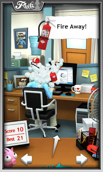 Взломанная Office Jerk (Офисный задира)  [МОД Mega Pack] — последняя версия apk на Андроид screen 2