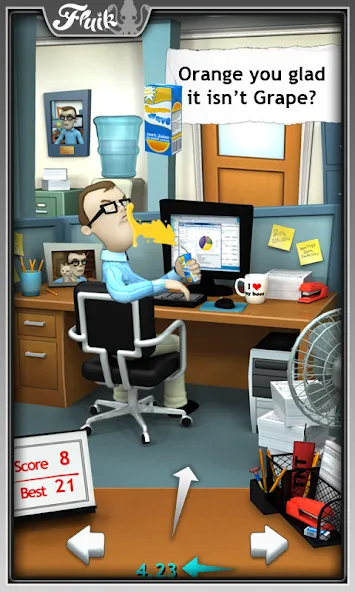 Взломанная Office Jerk (Офисный задира)  [МОД Mega Pack] — последняя версия apk на Андроид screen 3