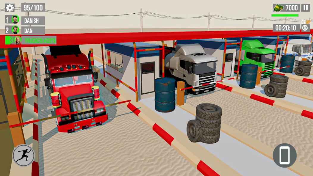 Скачать взломанную Euro Truck Gas Station Games  [МОД Много денег] — последняя версия apk на Андроид screen 4