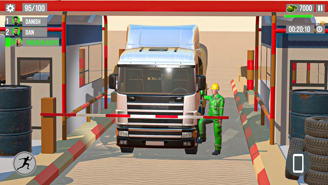 Скачать взломанную Euro Truck Gas Station Games  [МОД Много денег] — последняя версия apk на Андроид screen 5