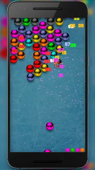 Скачать взлом Magnetic balls bubble shoot  [МОД Бесконечные монеты] — стабильная версия apk на Андроид screen 1