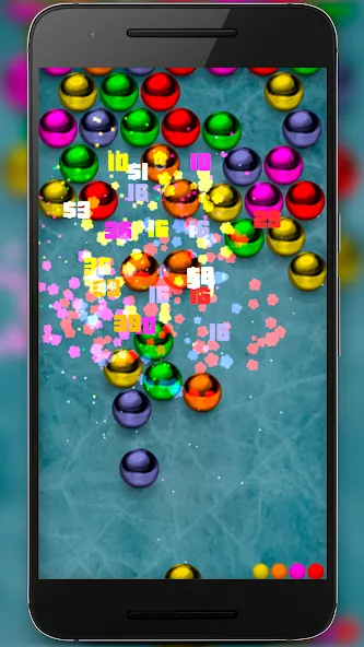 Скачать взлом Magnetic balls bubble shoot  [МОД Бесконечные монеты] — стабильная версия apk на Андроид screen 2